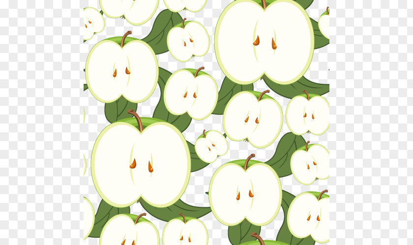 Apple Slices Background Shading Pie Wallpaper PNG