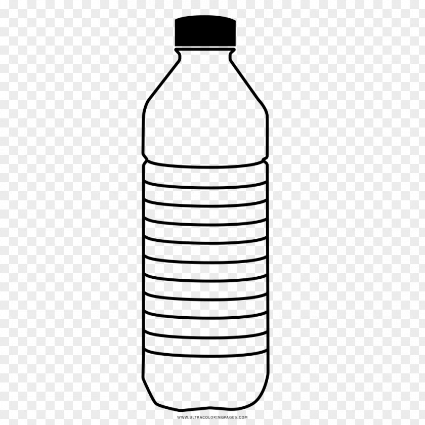 Bottle Water Bottles Plastic Drawing PNG