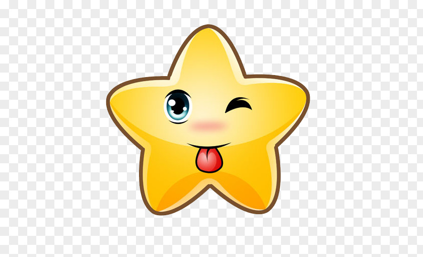 Cartoon Little Star PNG