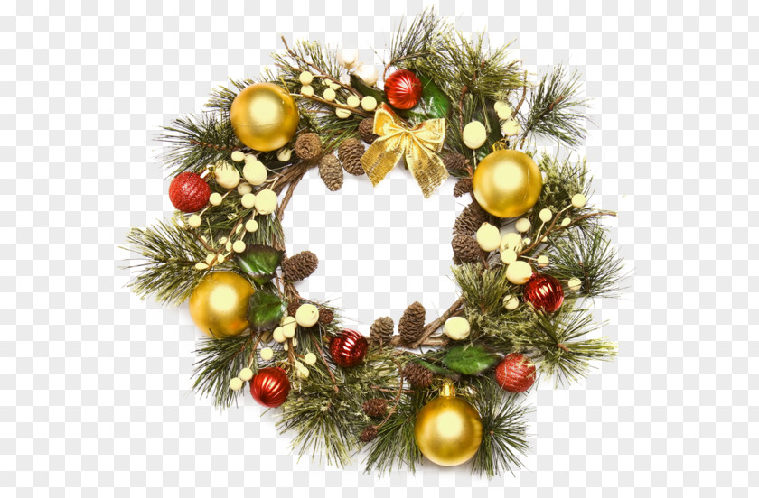 Christmas Ornament Advent Wreath Garland PNG