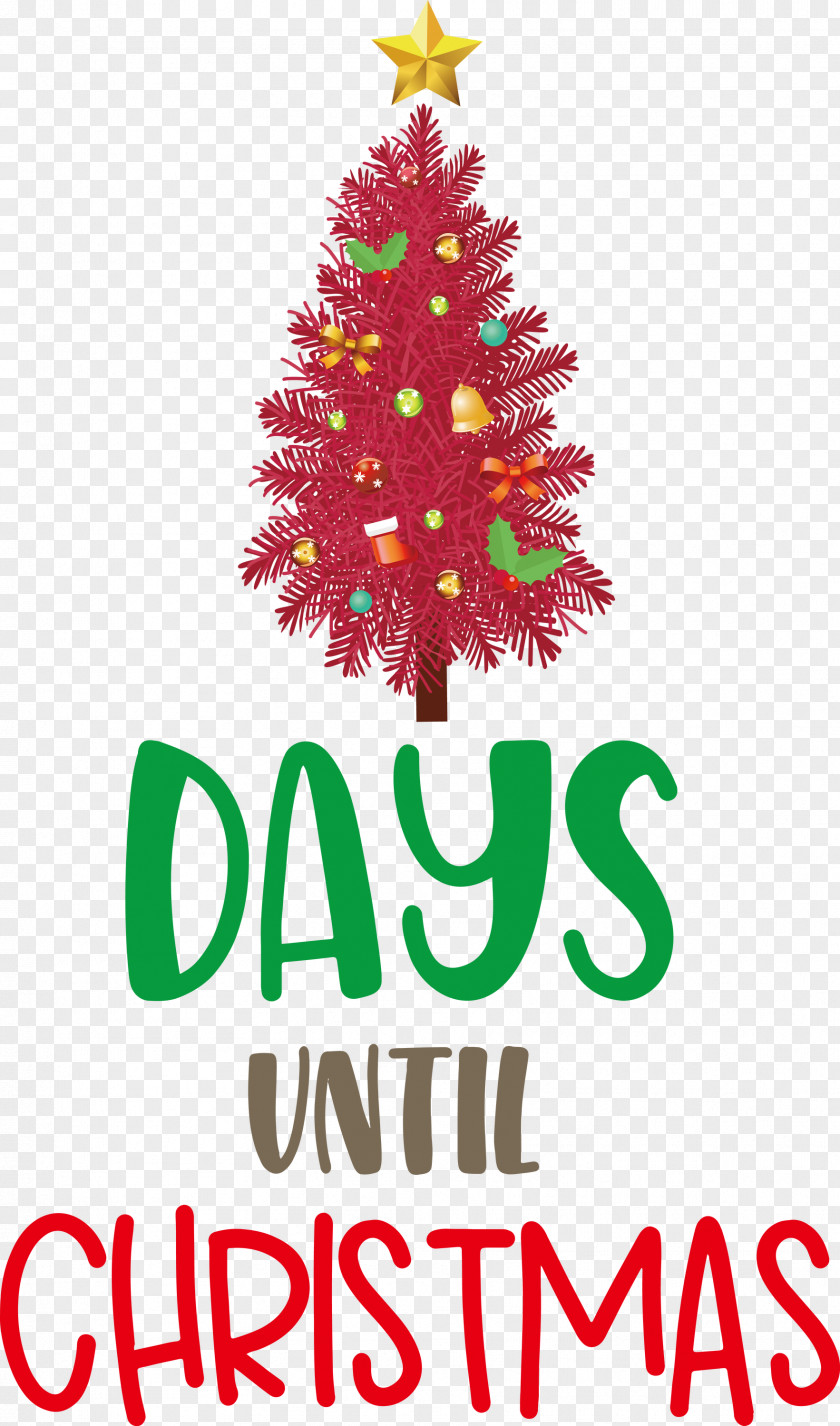 Days Until Christmas Xmas PNG