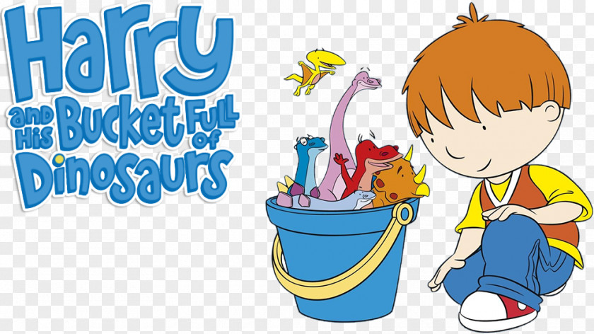 Dinosaur Harry And The Bucketful Of Dinosaurs Go On Holiday His Bucket Full World Book Day PNG