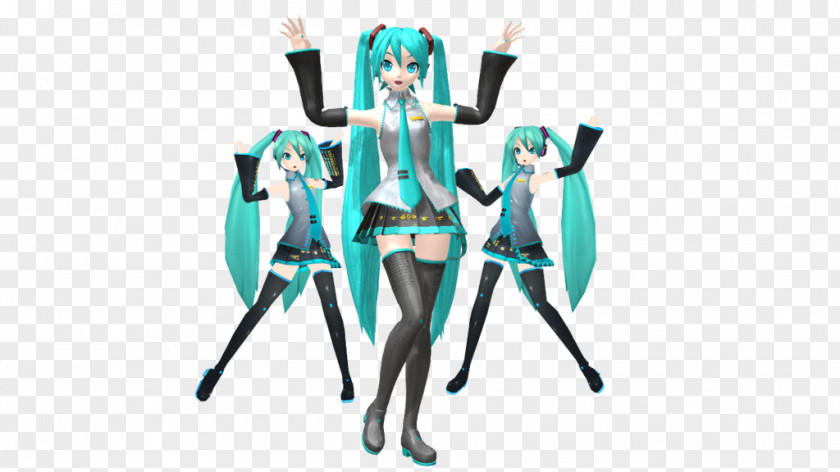 Exit Tunes Presents Vocalohistory Feat Hatsune Mik Figurine Turquoise PNG