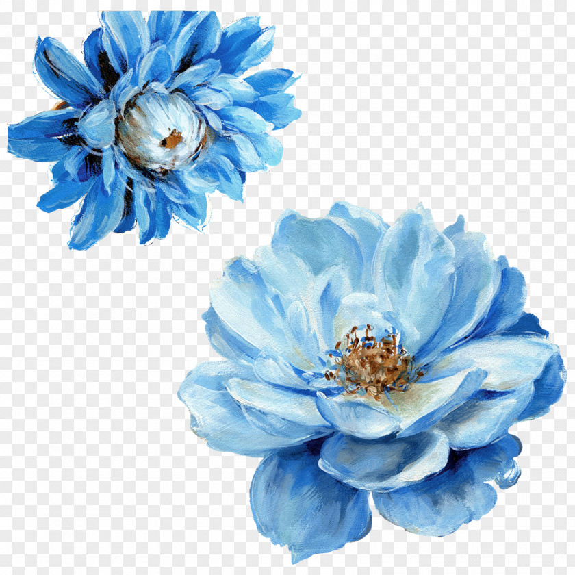 Flower Painting Floral Design Art PNG