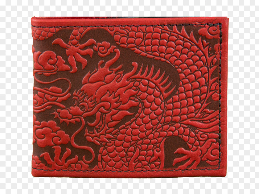 Leather Wallet Place Mats Lining Oberon Design PNG
