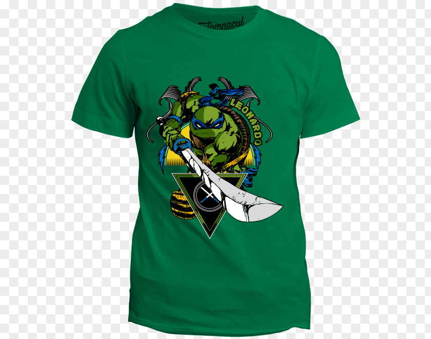 T-shirt Teenage Mutant Ninja Turtles Plastisol Bluza PNG