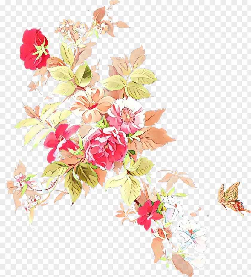 Blossom Branch Flower Art Watercolor PNG
