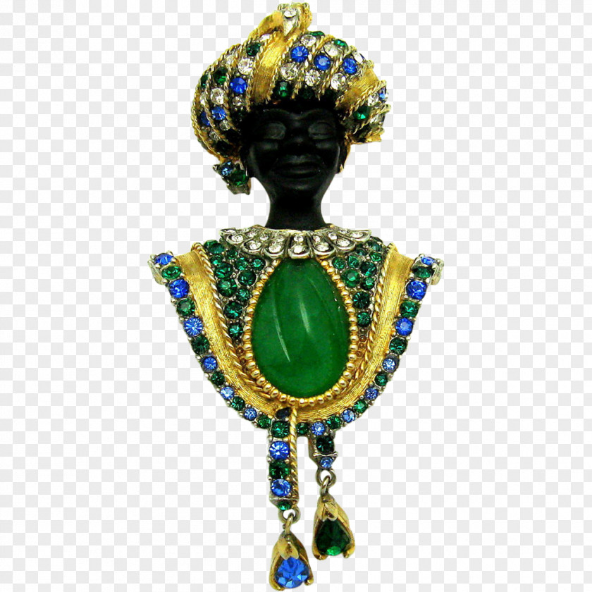 Cobochon Jewelry Earring Brooch Blackamoor Jewellery Turquoise PNG