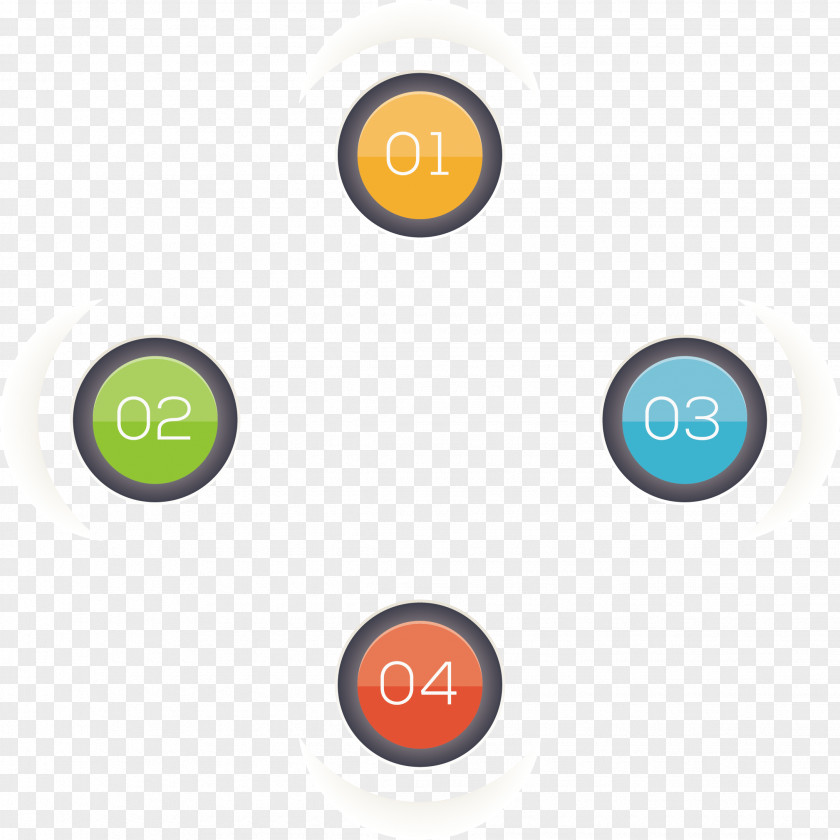 Creative Vector Colored Buttons Button Download PNG
