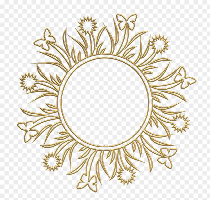 Flower Font PNG