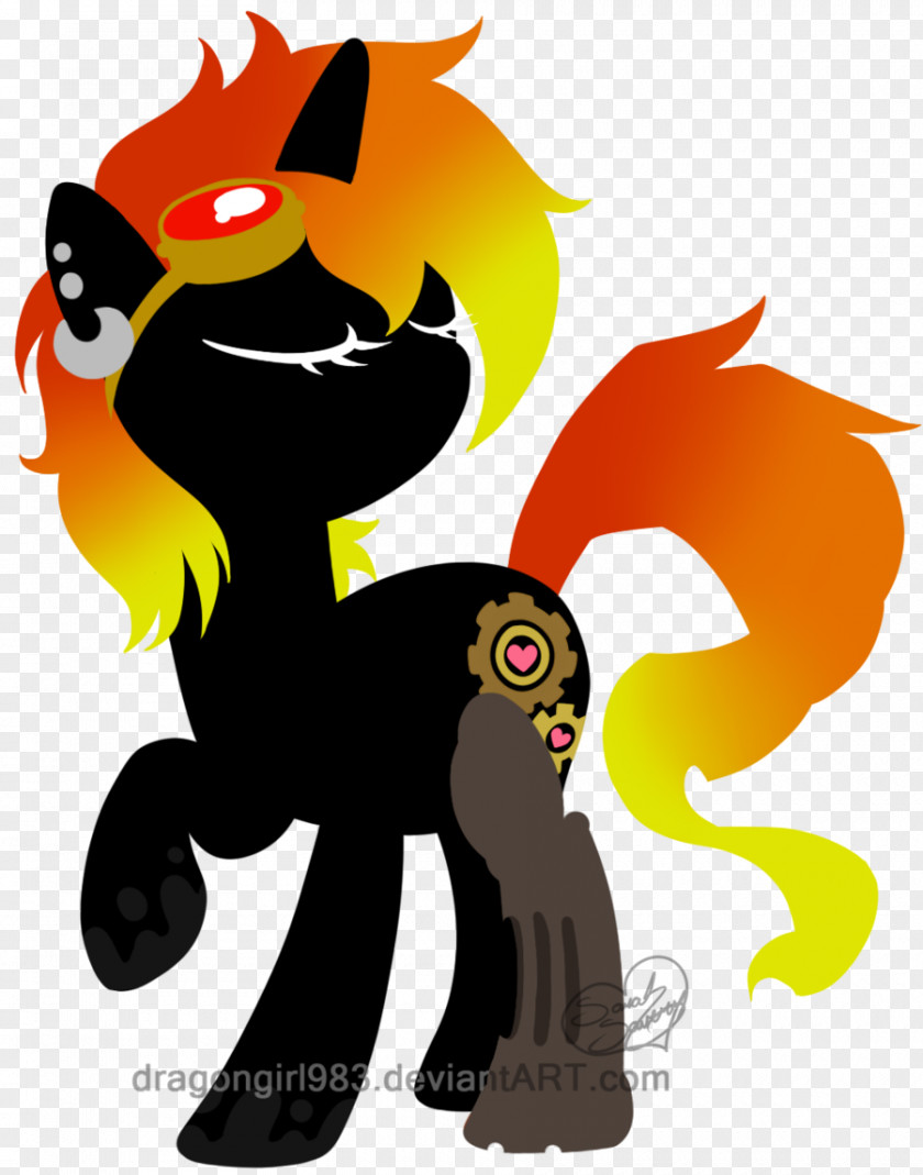 Horse Pony Cat Clip Art PNG