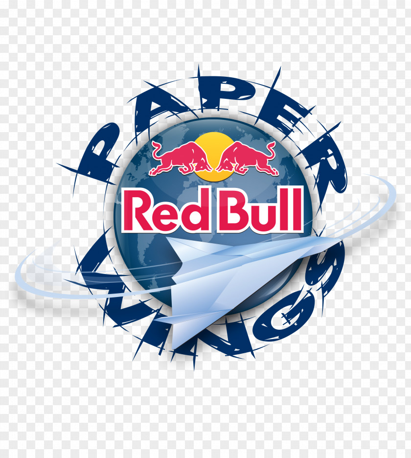Red Bull Paper Wings Airplane Hangar-7 PNG