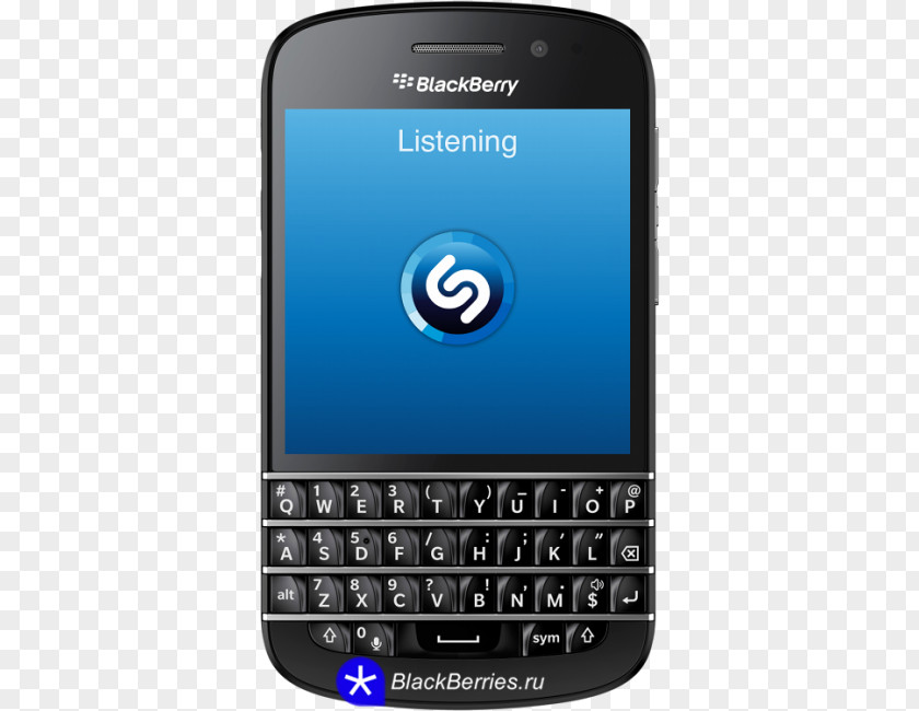Shazam BlackBerry Z10 Classic LTE OS Smartphone PNG