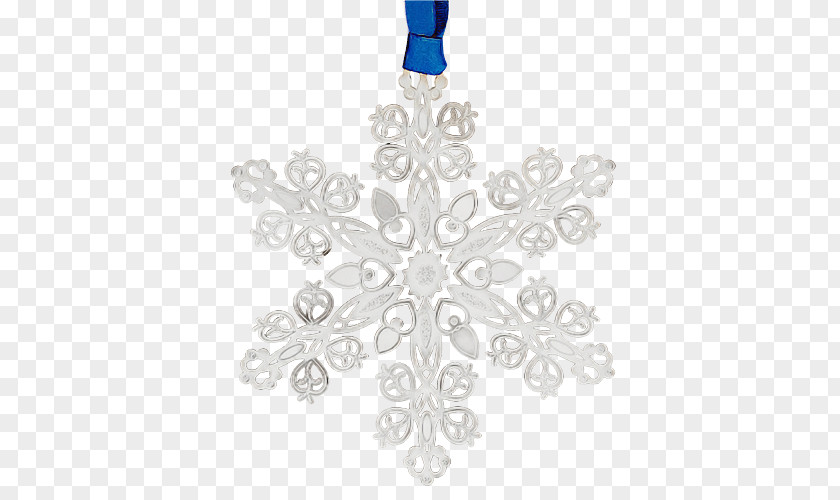 Visual Arts Silver Christmas Ornament PNG