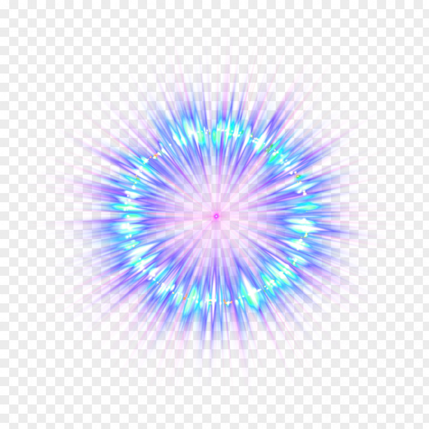 Blue Fade Light Effect Element PicsArt Photo Studio Sticker Explosion Destello Fireworks PNG