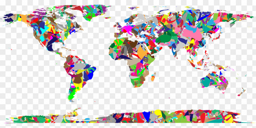 Free World Map Clip Art PNG