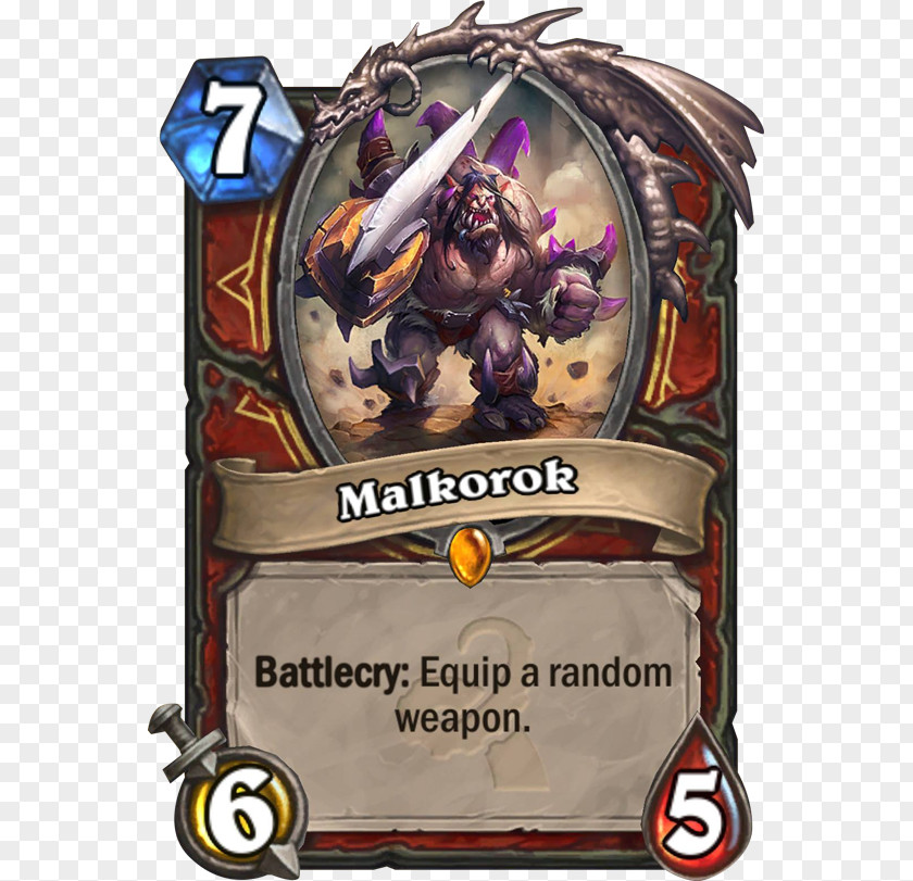 Garrosh Hearthstone The Boomsday Project BlizzCon Playing Card Game StarCraft II: Legacy Of Void PNG