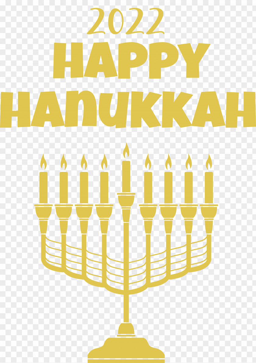 Happy Hanukkah Lighting Dreidel Sufganiyot PNG