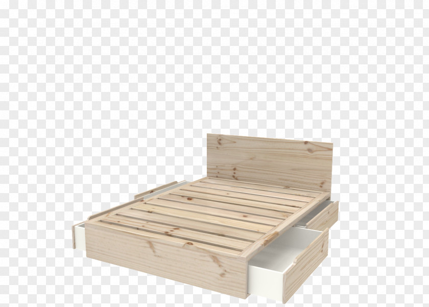 Bedroom Bed Frame Bedside Tables Furniture PNG
