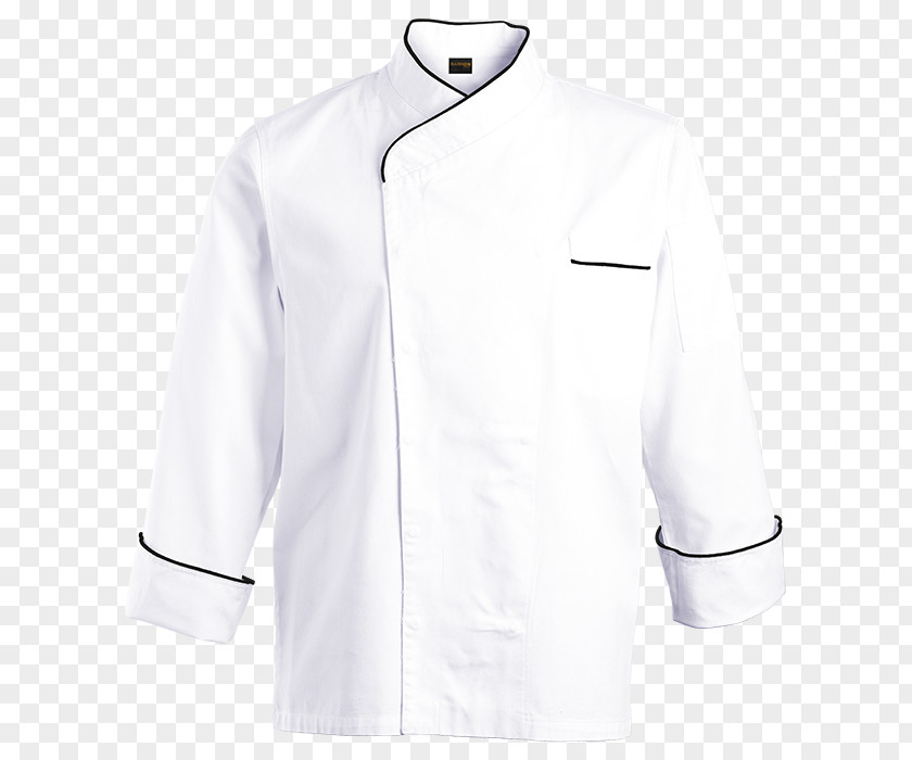 Chef Jacket Lab Coats Chef's Uniform Collar Clothing PNG