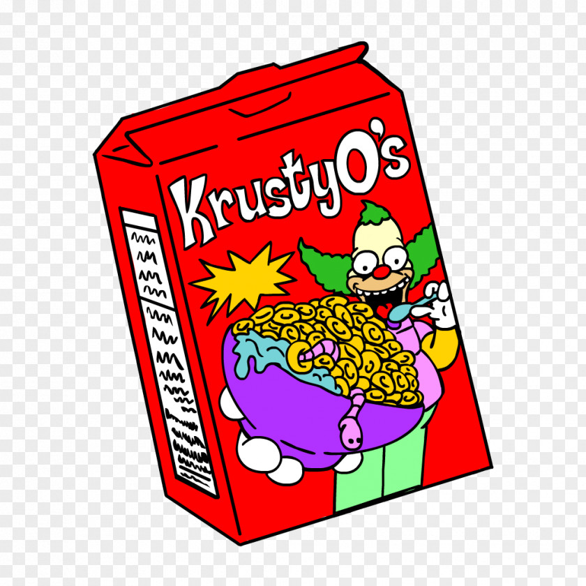 Krusty The Clown Clip Art Product Food Line PNG