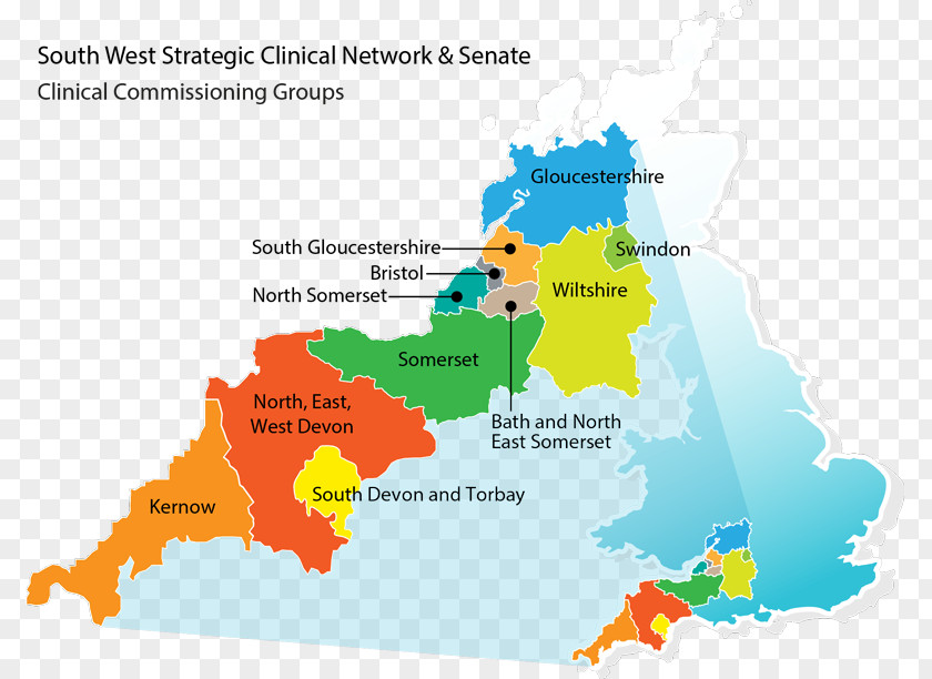 Map Road SWSCN Clinical Commissioning Group South PNG