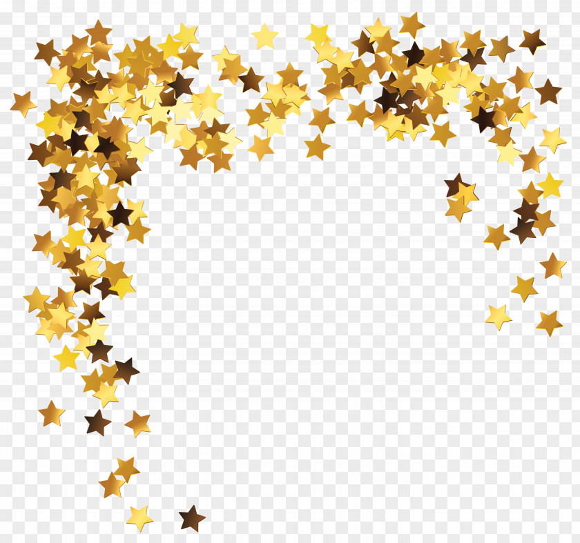 Star Cliparts Background Gold Clip Art PNG