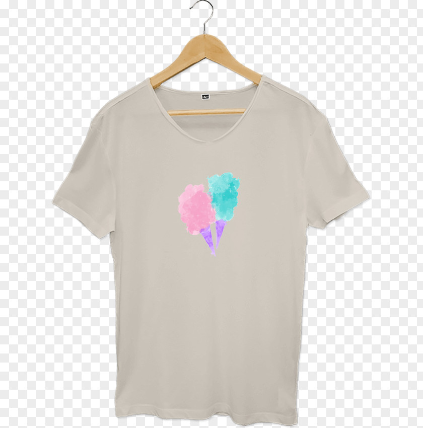Watercolor Candy T-shirt Hip Hop Fashion Bluza Clothing PNG