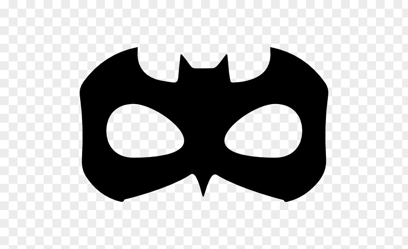 Batman Black Mask Carnival Clip Art PNG