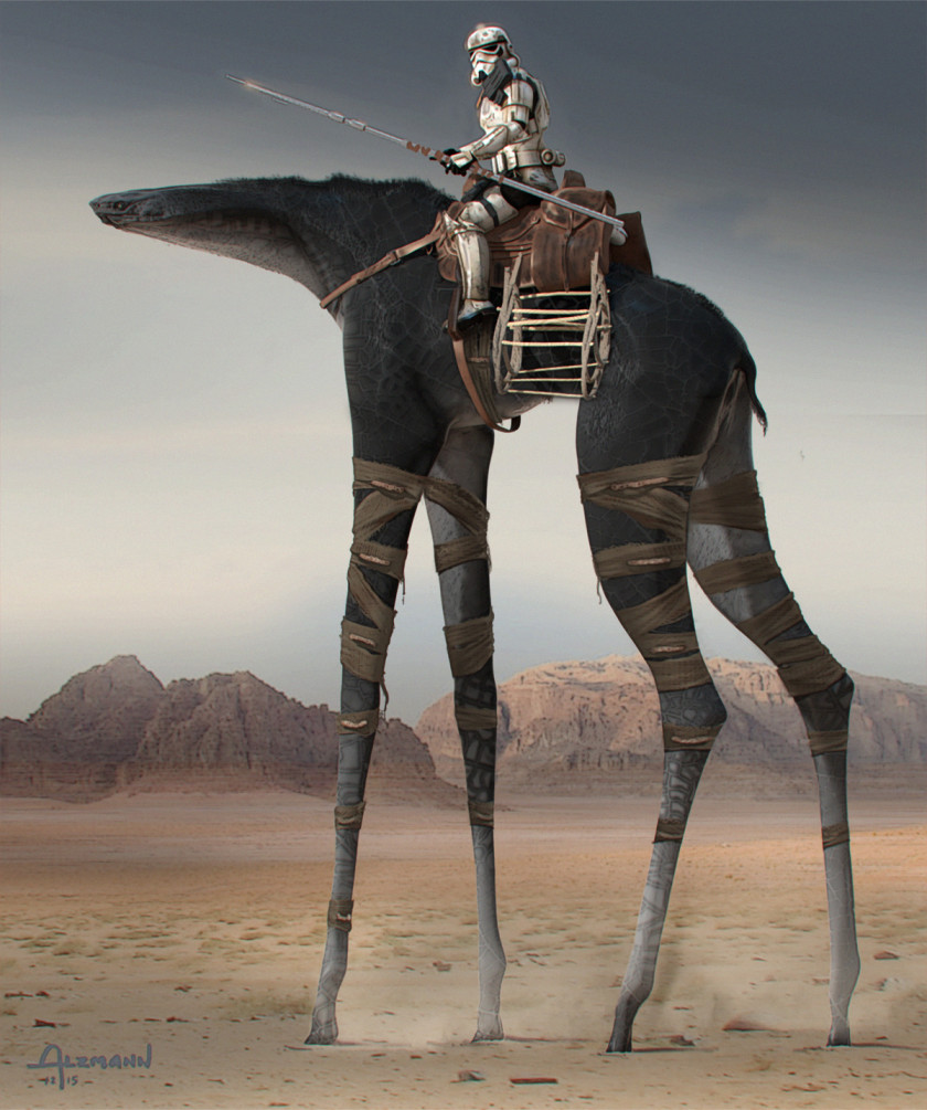 Camel K-2SO The Art Of Rogue One: A Star Wars Story Concept PNG