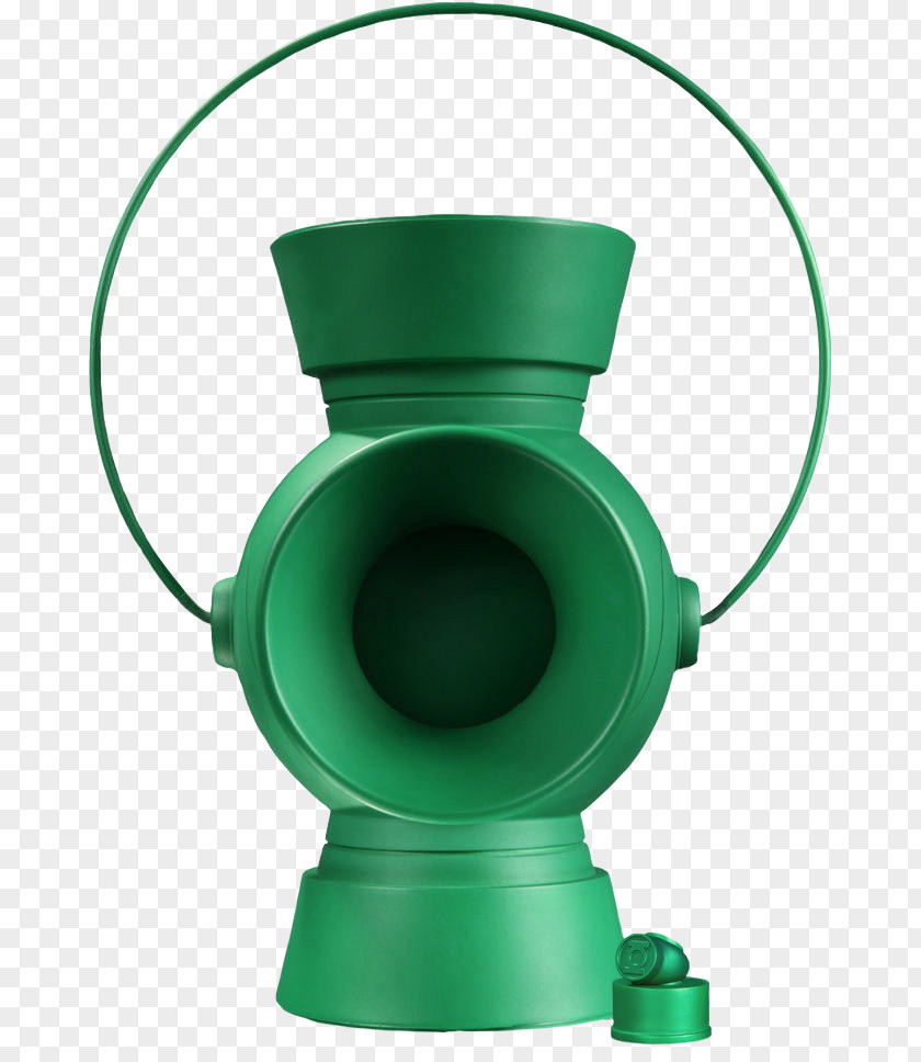 Lantern Green Blue Corps Power Ring Blackest Night Prop Replica PNG