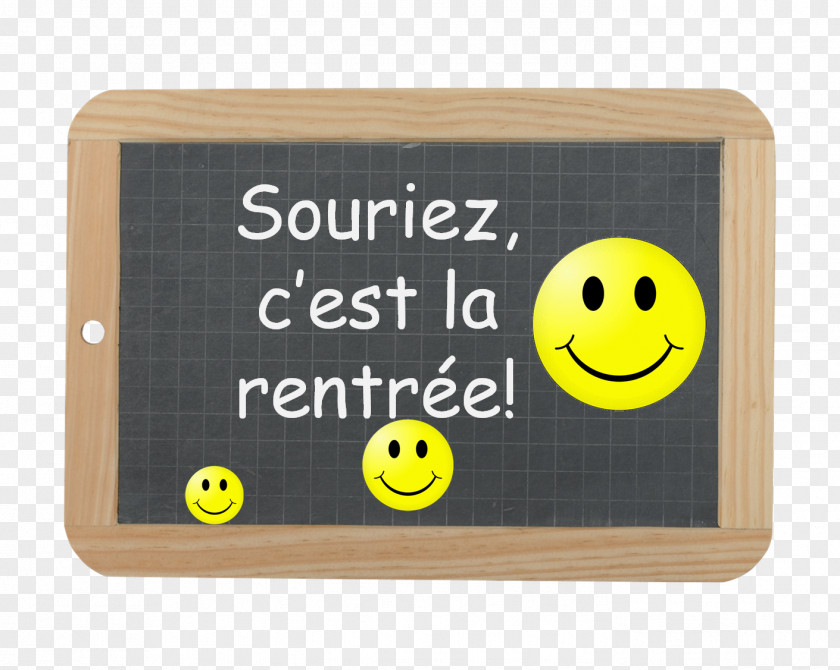 Smiley First Day Of School Emoticon Vive La Rentrée PNG