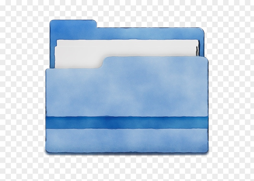 Electric Blue Rectangle PNG
