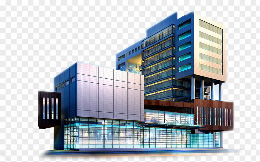 Headquarters 3D Rendering Architecture Interior Design Services Architectural Building PNG