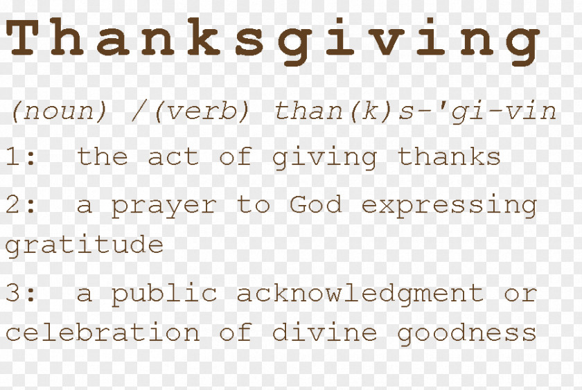 Thanksgiving Public Holiday Definition Dictionary PNG