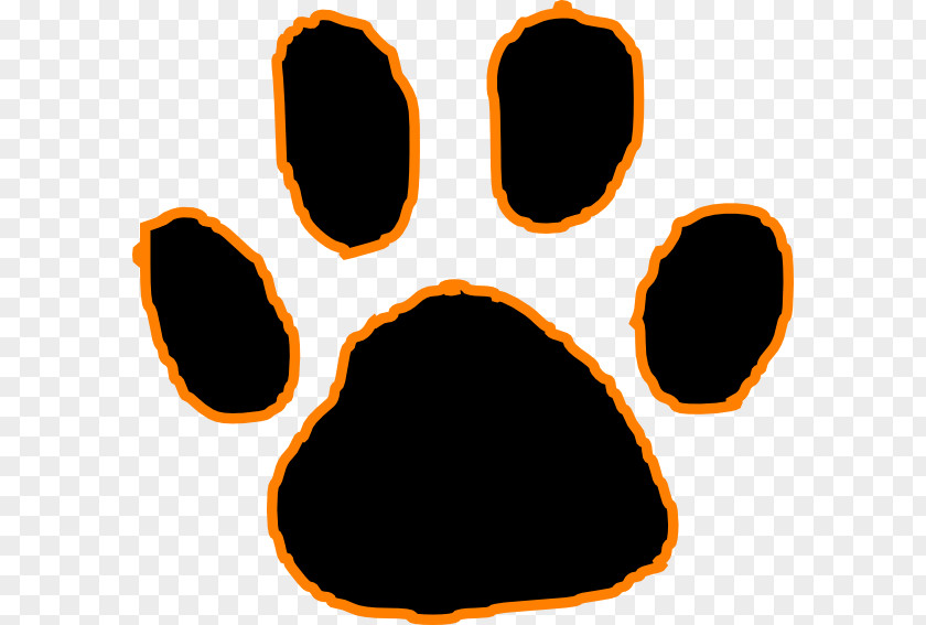 Bengals Logo Cliparts Tiger Black Panther Cougar Paw Clip Art PNG