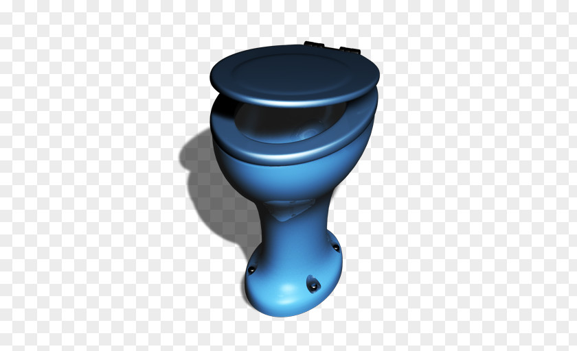 Blue Toilet Download Icon PNG