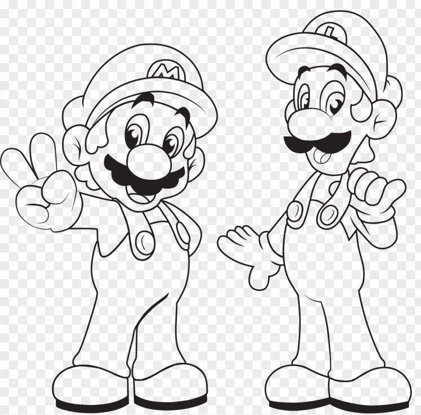Mario Bros Luigi's Mansion Bros. Bowser PNG