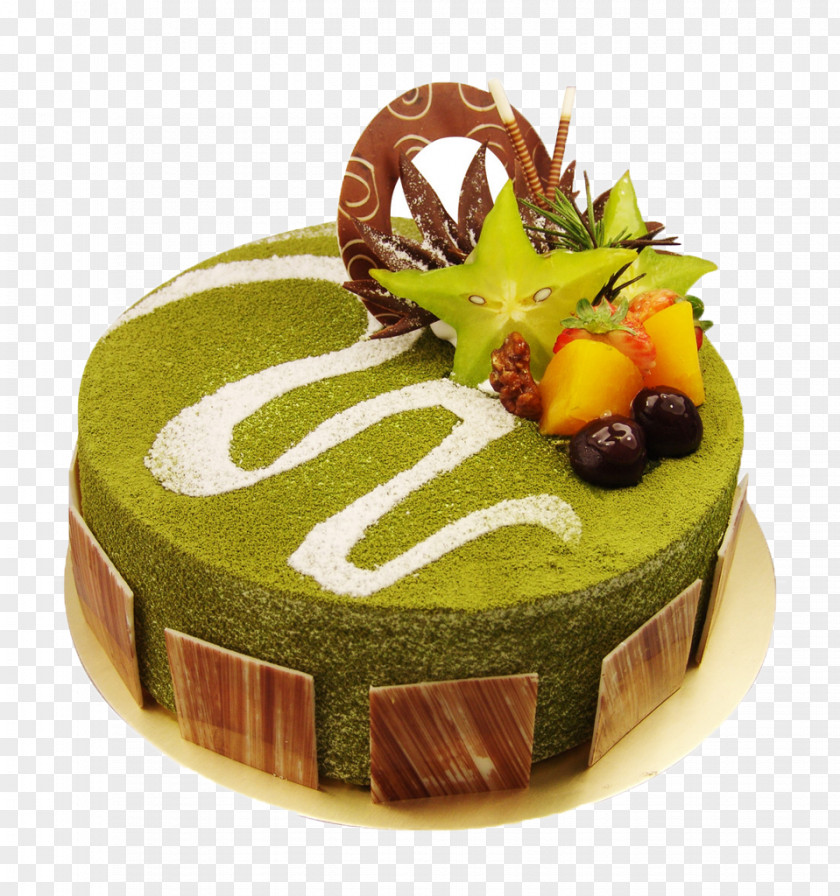 Matcha Chocolate Cake Mousse Shortcake Birthday Cream PNG