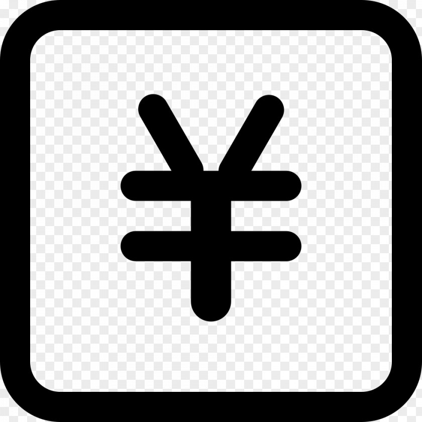 Symbol Yen Sign Japanese Currency Renminbi Money PNG