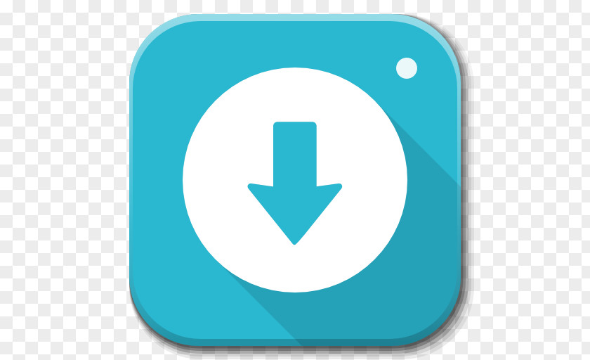 Apps File Save Blue Symbol Aqua Sign PNG
