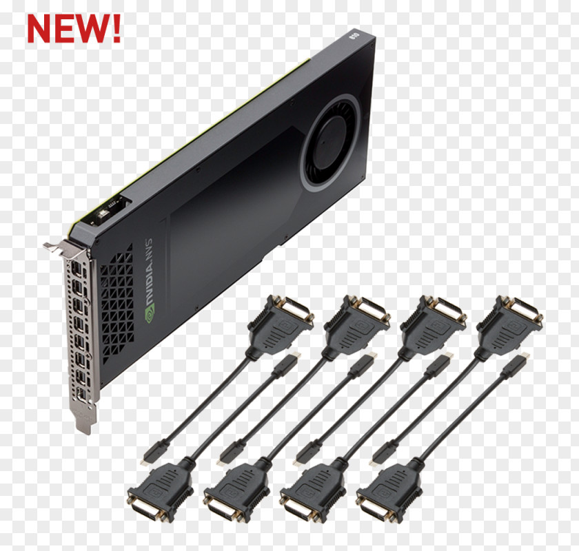 Nvidia Graphics Cards & Video Adapters NVIDIA NVS 810 Quadro PNY Technologies PCI Express PNG