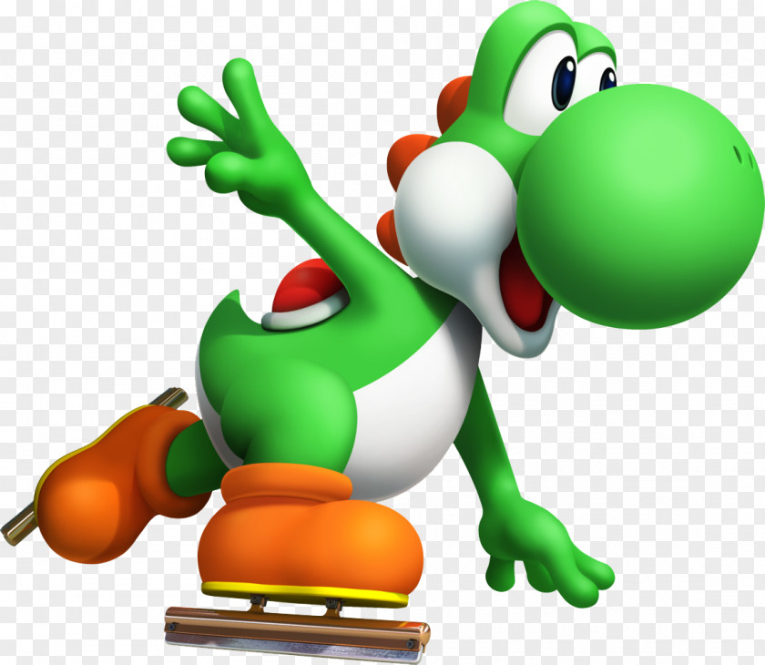 Yoshi Transparent Mario & Sonic At The Olympic Games Winter Super Bros. Princess Peach PNG