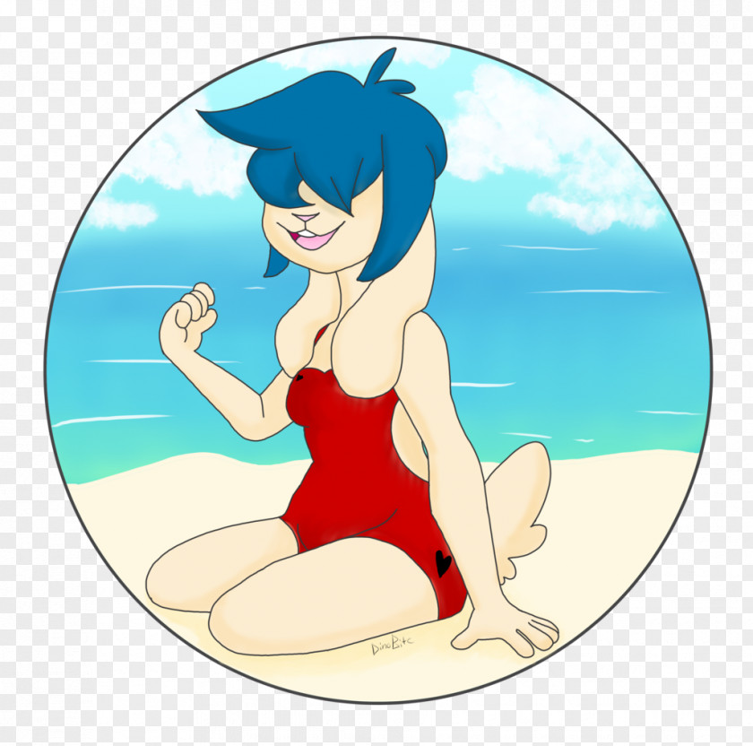 Beach Babe Thumb Legendary Creature Clip Art PNG