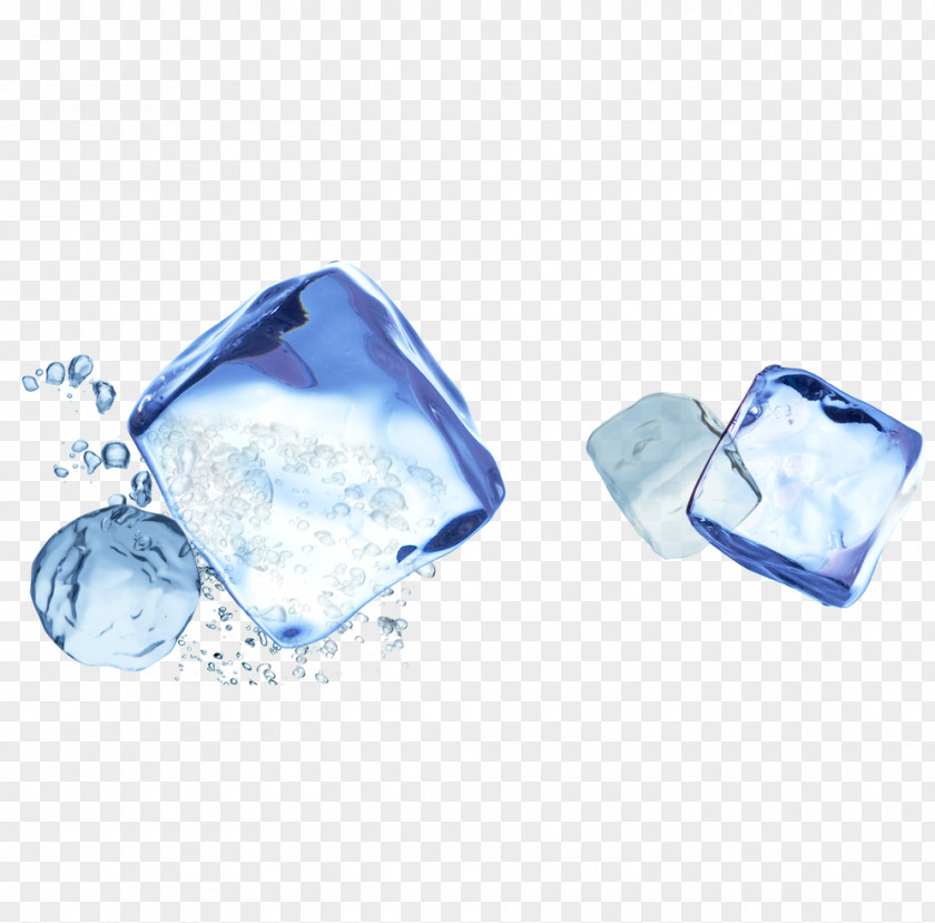 Ice Carbon Dioxide Water Cube Horizontal Plane PNG