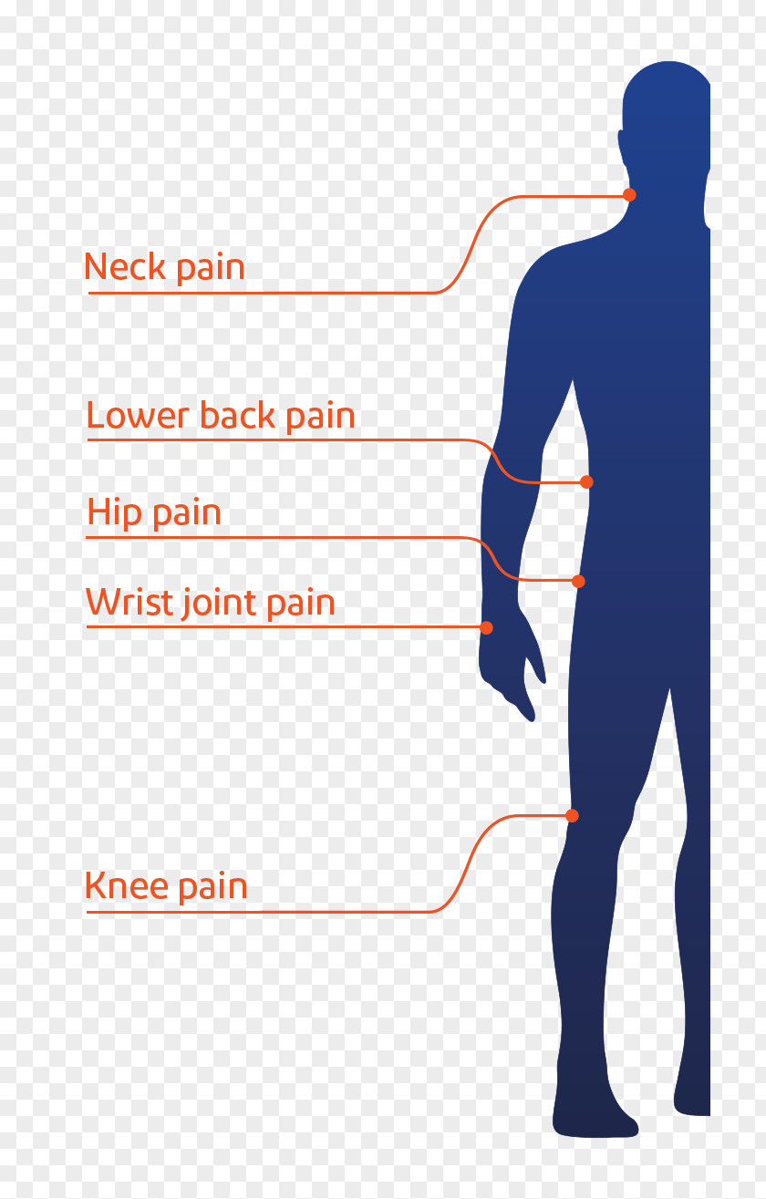 Knee Pain Shoulder Wrist In Spine Buttock Hip Joint PNG