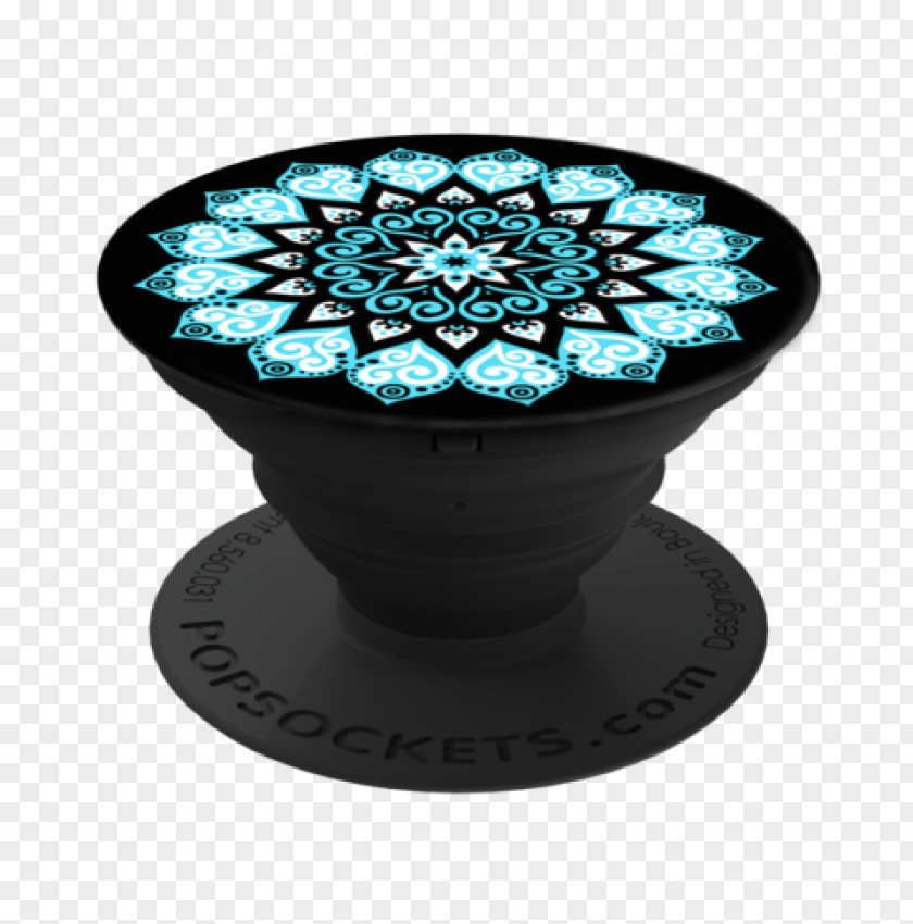 Rhythms From A Cosmic Sky PopSockets Grip Stand Amazon.com Mobile Phones Mandala PNG