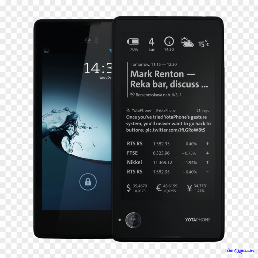 Smartphone YotaPhone 2 Feature Phone Yota Devices PNG