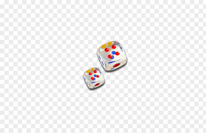 Two Transparent Colored Dice Wallpaper PNG