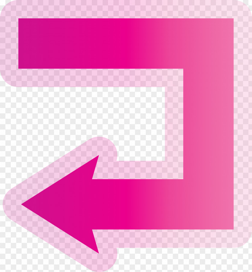 U Shaped Arrow PNG